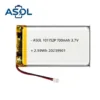 ASOL 101752P 3.7V 700mAh Lithium Polymer Battery Cell