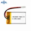 ASOL 302025 3.7V 110mAh Lithium Polymer Battery Cell