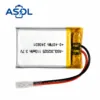 ASOL 302025 3.7V 110mAh Lithium Polymer Battery Cell