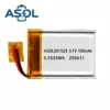 ASOL 501525 3.7V 150mAh Lithium Polymer Battery Cell