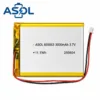 ASOL 655063 3.7V 3000mAh Lithium Polymer Battery Cell