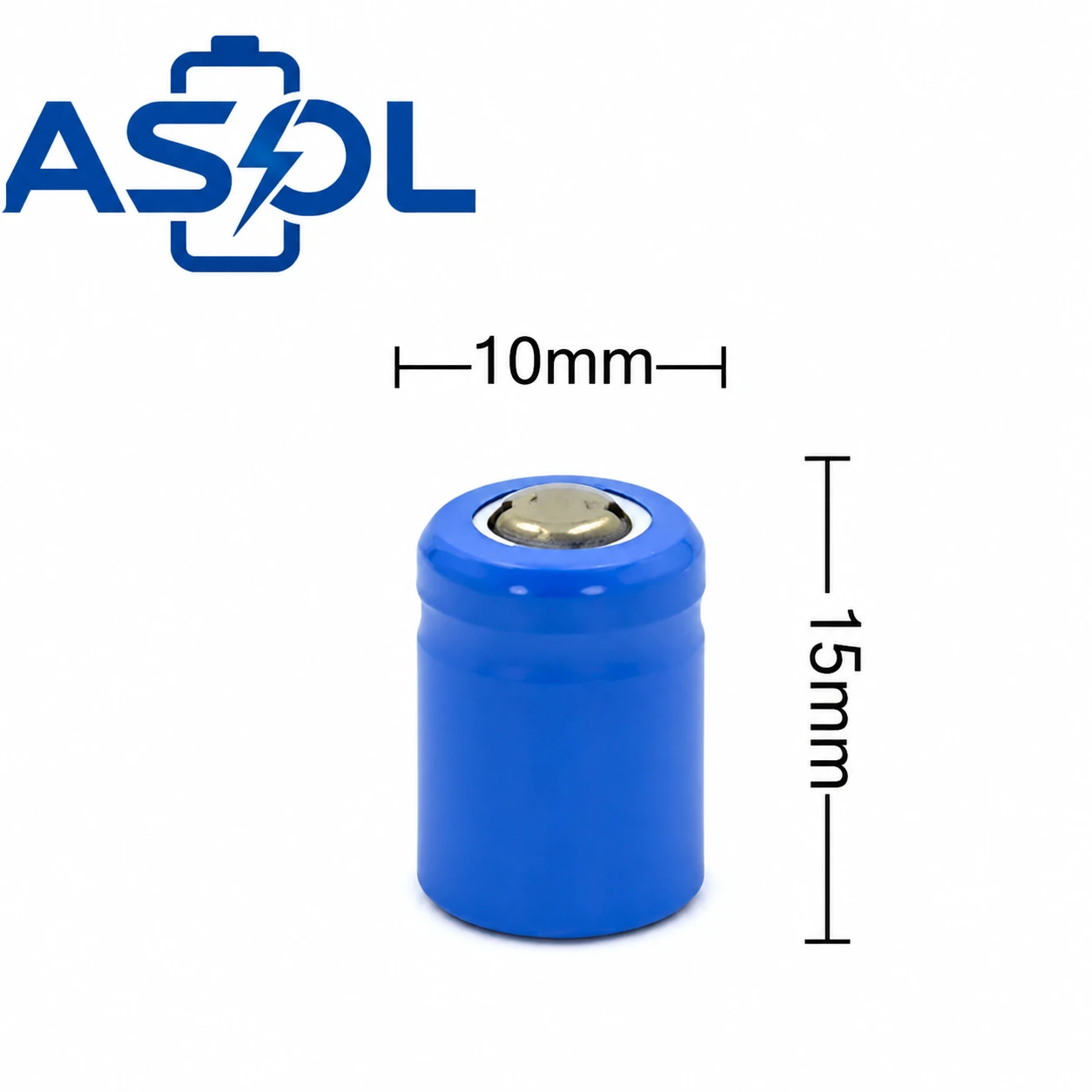 ASOL 10150 3.7V 80mAh Lithium-ion Battery Cell