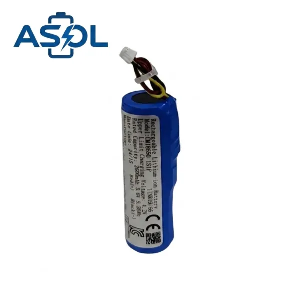 ASOL 18650 3.6V 2600mAh Lithium-ion Battery Cell for Bluetooth Speakers