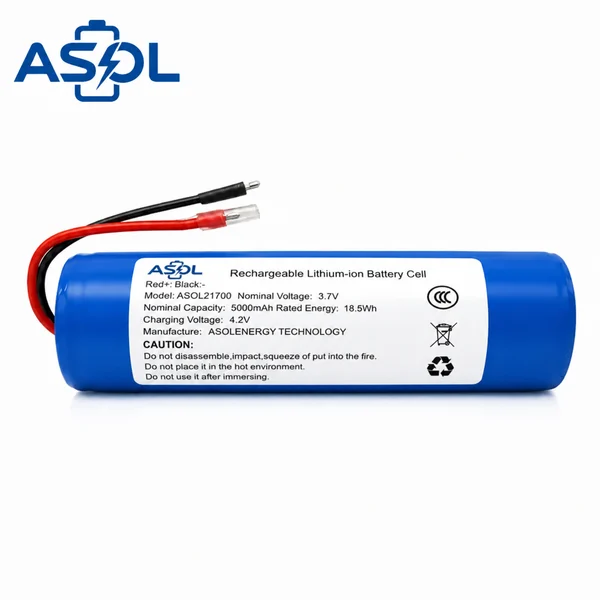 ASOL 21700 3.7V 5000mAh Lithium-ion Battery Cell