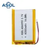 ASOL 606090 3.7V 4000mAh Lithium Polymer Battery Cell